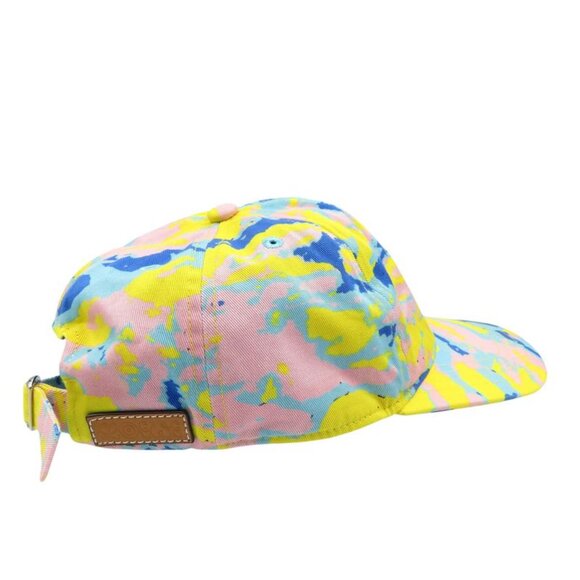 Loewe EYE Nature Baseball Cap Cotton Silver Hardware Multicolor 0570